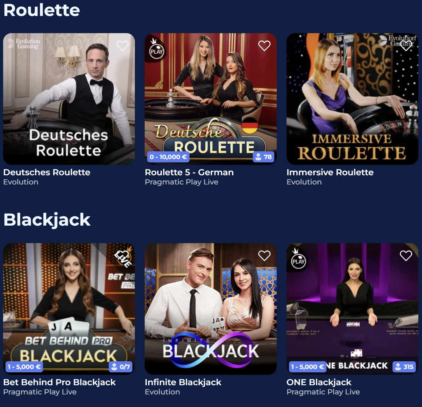 live casino